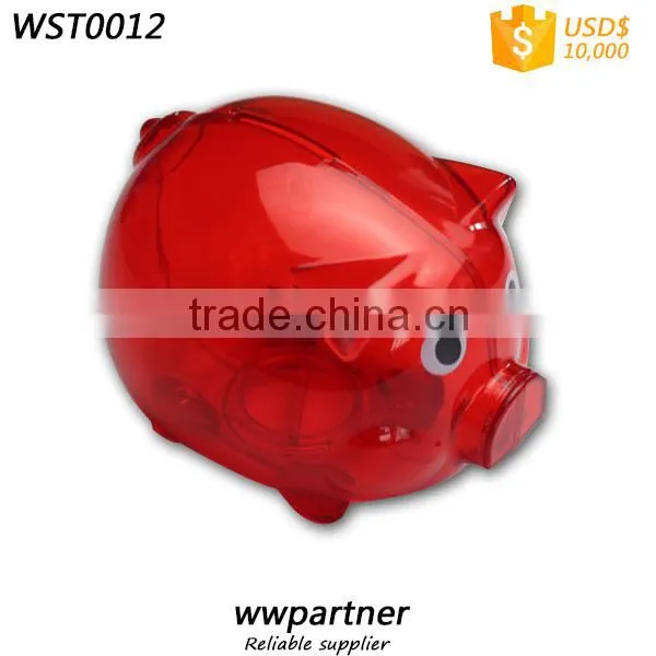 Personalized Money Box Plastic House Shape photo-3