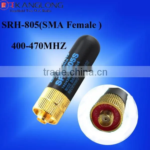 SRH805S SMA-F Female Dual Band Antenna Baofeng GT-3 UV-5R BF-888s Radio photo-2