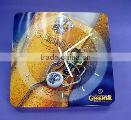 Tin Wall Clock From Manufacturer in Dongguan China