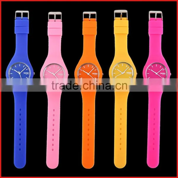 Novel Design Sports Style Silicone Bracelet Watch
