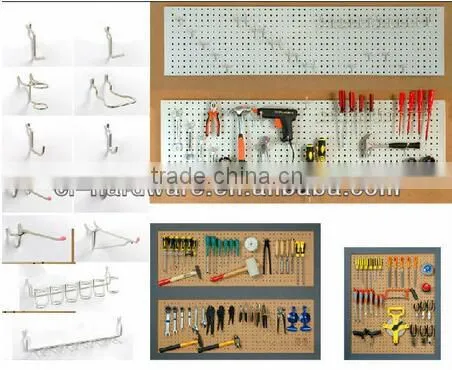 China Suppliers New Product Wall Metal Hole Pegboard photo-3