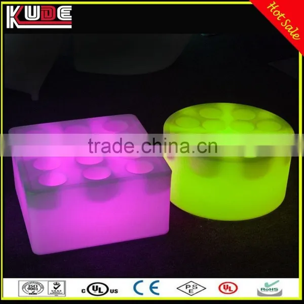 New Stylish Waterproof Led Wine Champange Bottle Bucket Cooler Holder With RGB Light Colors Changing photo-4