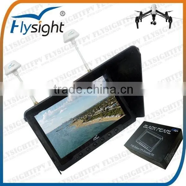C522 5.8G 7 Inch TFT HD FPV LCD Monitor Black Pearl Diversity RX for RC Quadcopter Parts photo-5