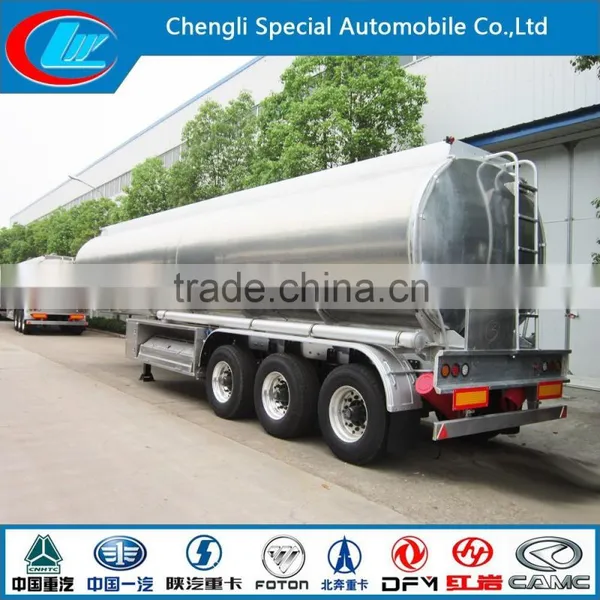 Stainless Steel Tank Trailer, 50000 Liters Stainless Steel Tank Truck Trailer, Stainless Steel Fuel Tank Semi Trailer photo-6