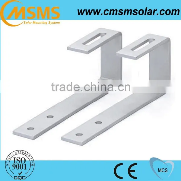 High Quality Stainless Steel Solar Roof Hook for Panel Mounting photo-3