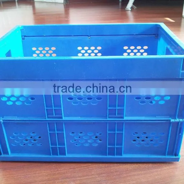 Collapsible Plastic Storage Crate Folding Crate Folding Fruit Crate photo-3