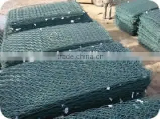 HOT-DIPPED GALVANIZED & PVC COATED Gabions Box 6*8cm photo-2