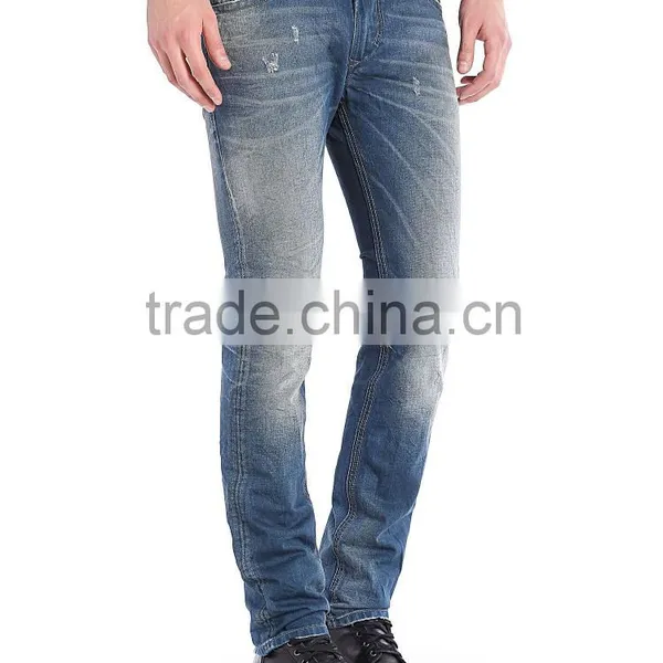 Basic Black Denim Jeans Mens Very Skinny Spandex photo-2