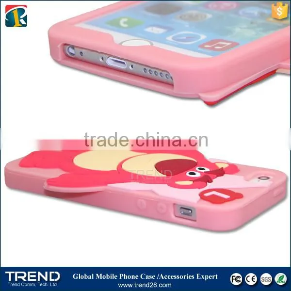 for Iphone 6 6s Monster Cute Cartoon Silicon Case photo-4