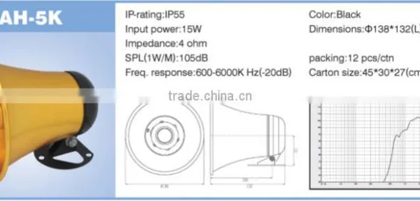 10w 4 Ohm Reliable Mosque Speaker photo-2