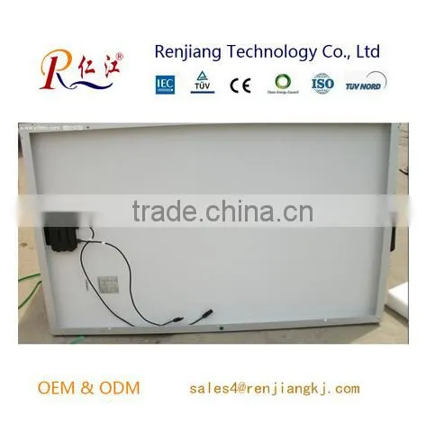 RJ Manufacture TUV Certificate 5W~300w Poly Solar Panel pv Module for Solar Power Plant photo-3