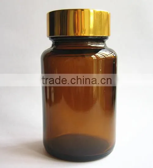 100ml Amber Glass Bottle for Tablet
