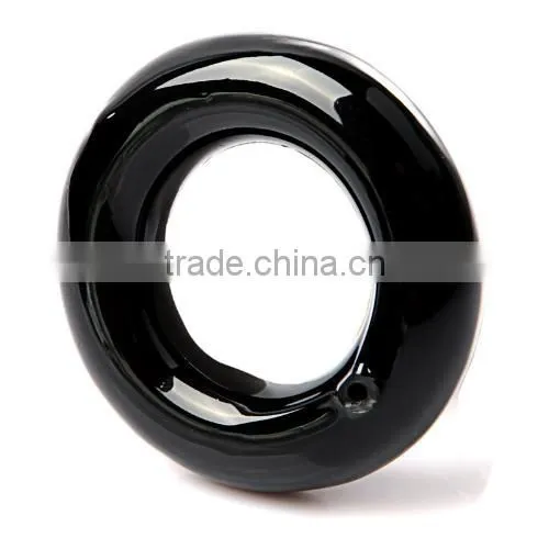 Black Round Weight Power Swing Ring for Golf Clubs Warm up Training Aid photo-2