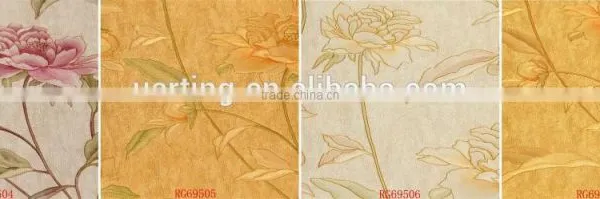 Decorative Wall Panelling With Flower Modern Wallpaper/wall Design photo-6