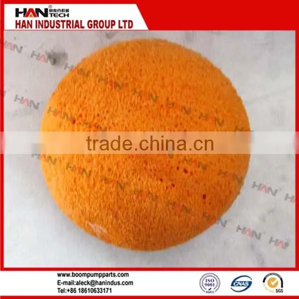 Low Price With High Quality Cleaning Rubber Sponge Ball Concrete Hard Cleaning Sponge photo-5