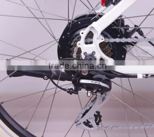 48V 500W New Design Hidden Battery 26' Easy Ride Electric Bike for UAS Market photo-4