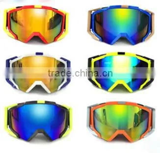Professional High Quality Customized Double Layer Adult Windproof Anti-fogging UV Protect TPU Ski Goggles