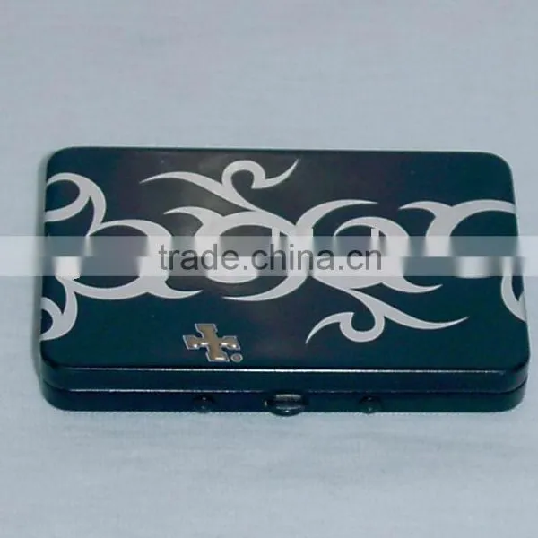 Embossing Tin Cigarette Case