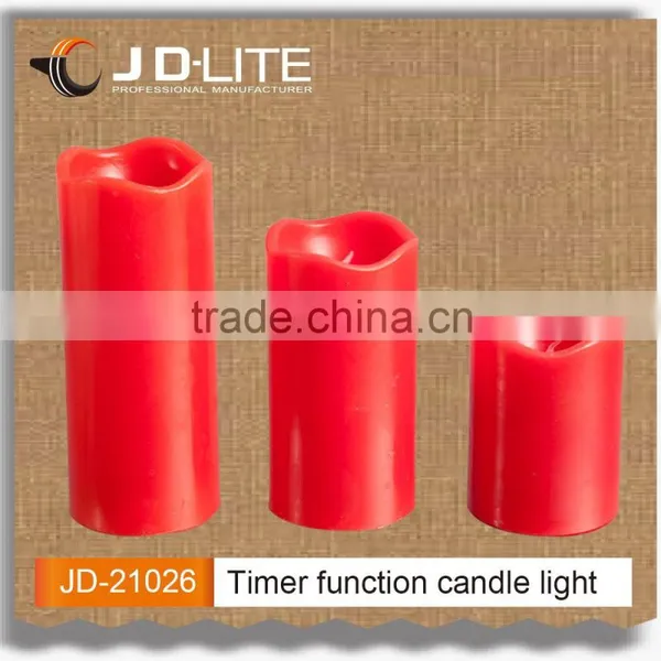 1 LED Wax candle light timer function long runtime candle light led candle light