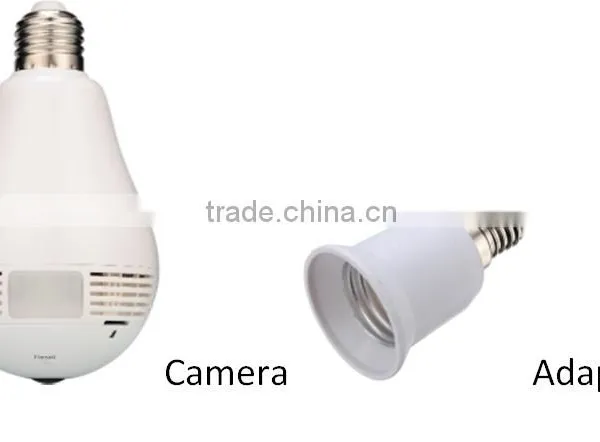 WiFi Fisheye Cloud Smart Fisheye Wifi Bulb Camera photo-3