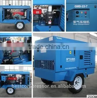 Factory Direct Sales Portable Series Diesel Engine Screw Air Compressor photo-3