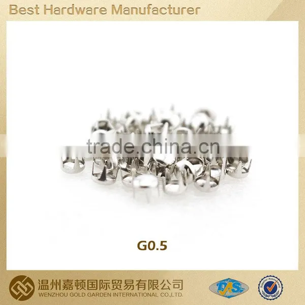 Metal Prong Stud for Leather Square Prong Snap Button