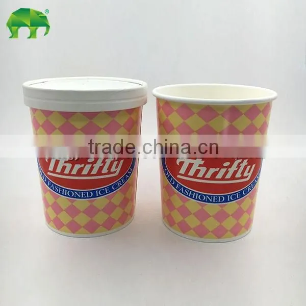Disposable Paper Bowl With Lid For Take Away, Paper Soup Bowl