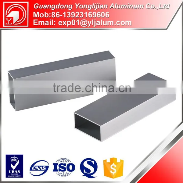 Manufacturing Extruded Aluminum Hollow Profile With Matt Finish and Mill Finish photo-6
