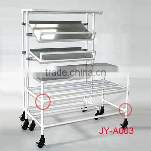 JY-A003|Plastic Connectors for Lean Pipe|Durable Plastic Joint for Pipe Rack|Industrial Plastic Joint photo-3