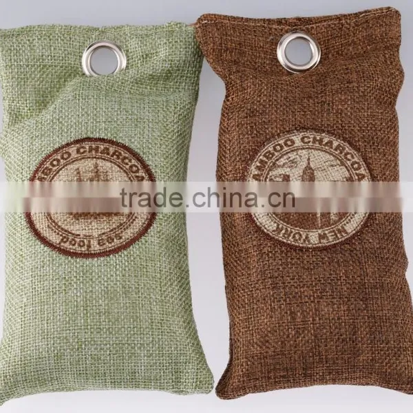 Oblong 200g Nauture Air Freshener Moso Bamboo Charcoal Bag photo-2