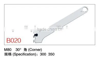 Metal Hanging Shelf Brackets/concealed Shelf Bracket/double Slot Shelf Bracket photo-2