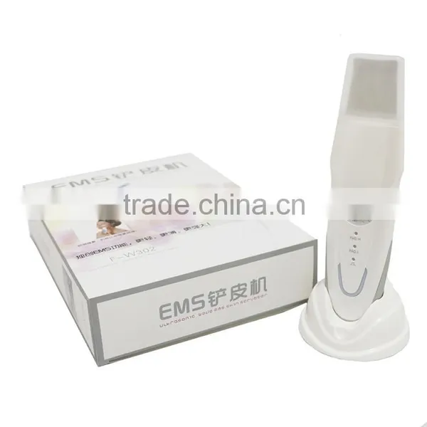 Portable Sonic Peeler Face Ultrasonic Skin Scrubber Electric Hand Scrubber photo-3