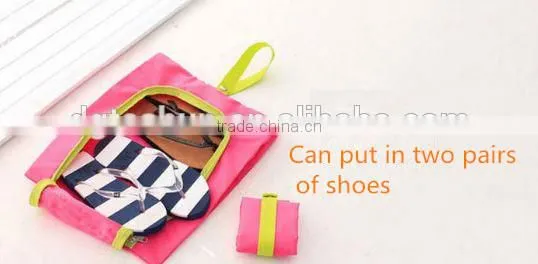 Simple Style Folding Nylon Waterproof Storage Bags Travel Bag Housekeeping Shoes Clothes Bags photo-6
