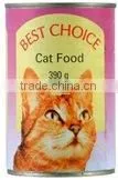 Best Choice Tinned Cat Food 390g