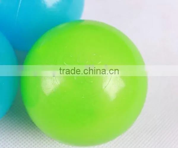 Blue and White 60mm Plastic Pit Balls photo-2