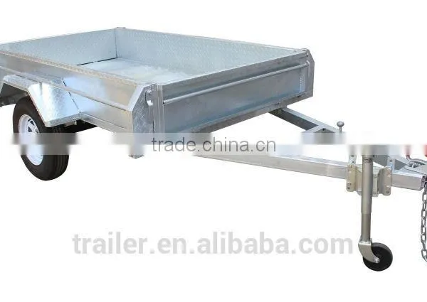 8x4 Chequer Plate Fully Weld Trailers/8x4 Power Coated Trailer/Car Trailer/Australia Trailer photo-5