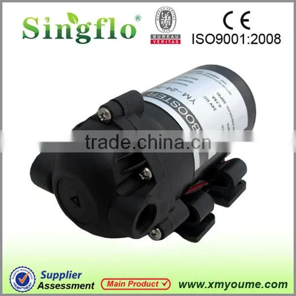 SINGFLO New Offered High Volume Water Booster Pump 24v DC 100PSI 0.5LPM for Drinking Water
