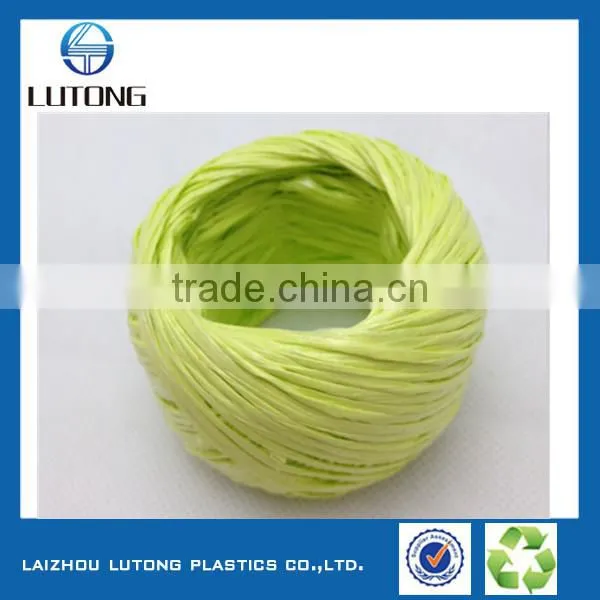 Green Color 30 Grams pp Raffia Ball for Gardening
