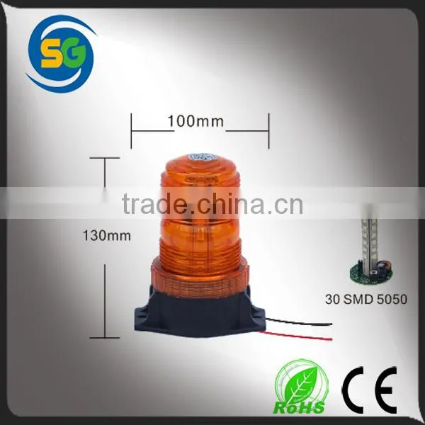 New Design Revolving Light 12v LED Amber Beacon photo-4