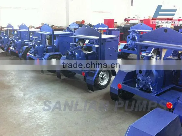T & U Self Priming Diesel Trailer Water Pump photo-2