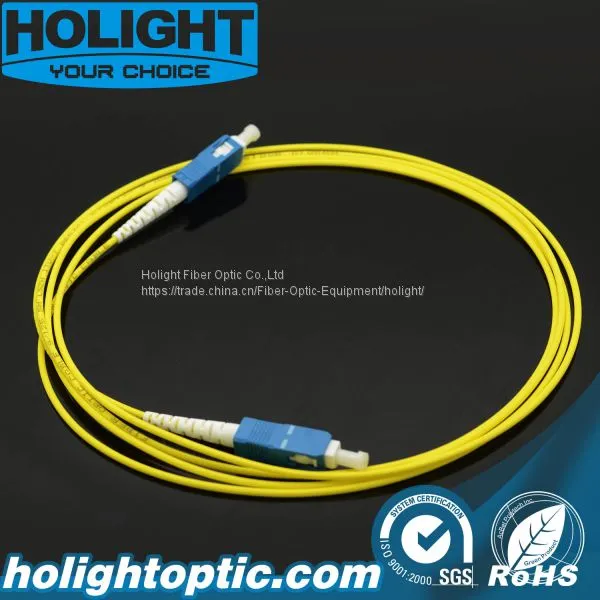 Fiber Optic Patchcord Sc to Sc Simplex LSZH Yellow photo-2