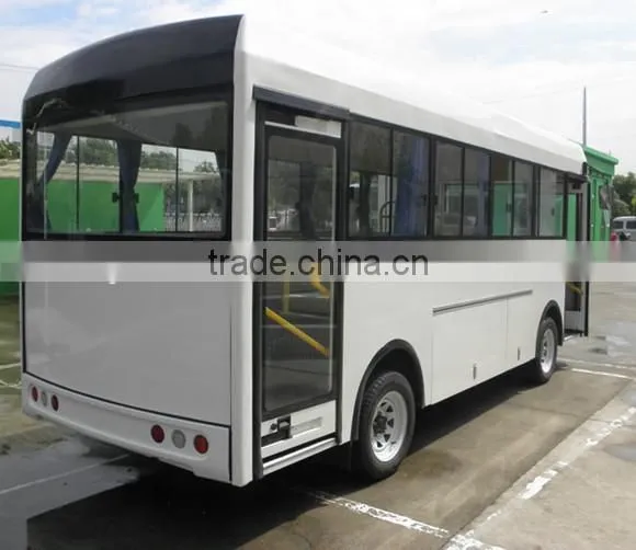 20 Seats Mini Electric School Bus ,electric Sightseeing Bus , Electric Tourist Vehicle photo-2
