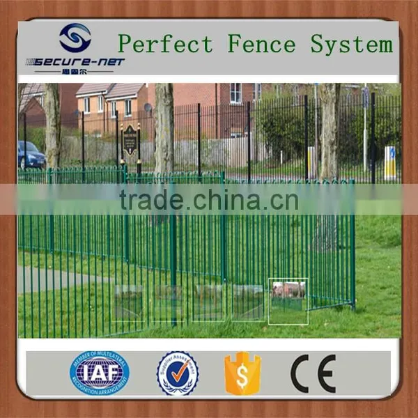 Bow Top Railing Fence Powder Coated Bar Fencing photo-3