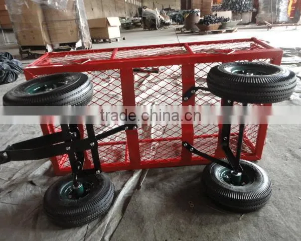 Folding Beach Wagon Garden Tool Cart photo-4