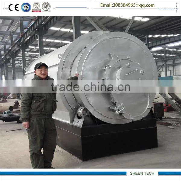 HOT -SALE 10tpd New Generation Pyrolysis Oil Distillation Refinery Machine photo-3