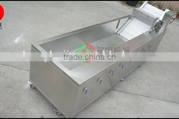 Best Popular Whole Stainless Steel Bubble Vegetable Washing Machine With Ozone System Fruit Washer Automatic Vegetable Washing photo-6