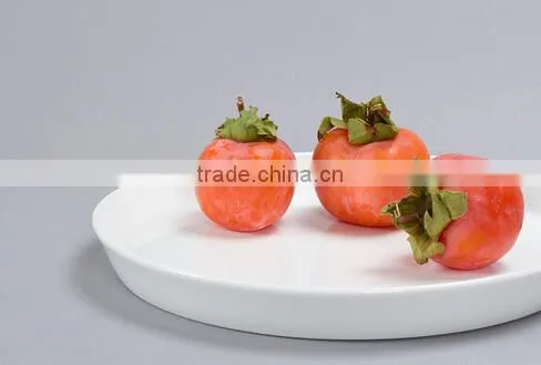 8'' Ceramic Fruit Plate Ceramic Fruit Tray Ceramic Bakeware Cake Bakeware Round Pizza Bakeware photo-3