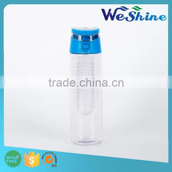Bpa Free Bottom Infuser Style With Flip Top Lid Fruit Infuser Water Bottle photo-2