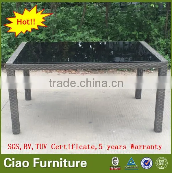 Dining Rattan Table and Chair Used Dining Room Furniture for Sale photo-2