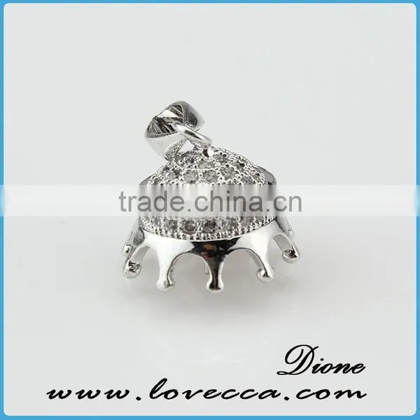 Fashion Design Copper Pendant Jewelry in Dragonfly Shape With Micropave Setting Pendant photo-5